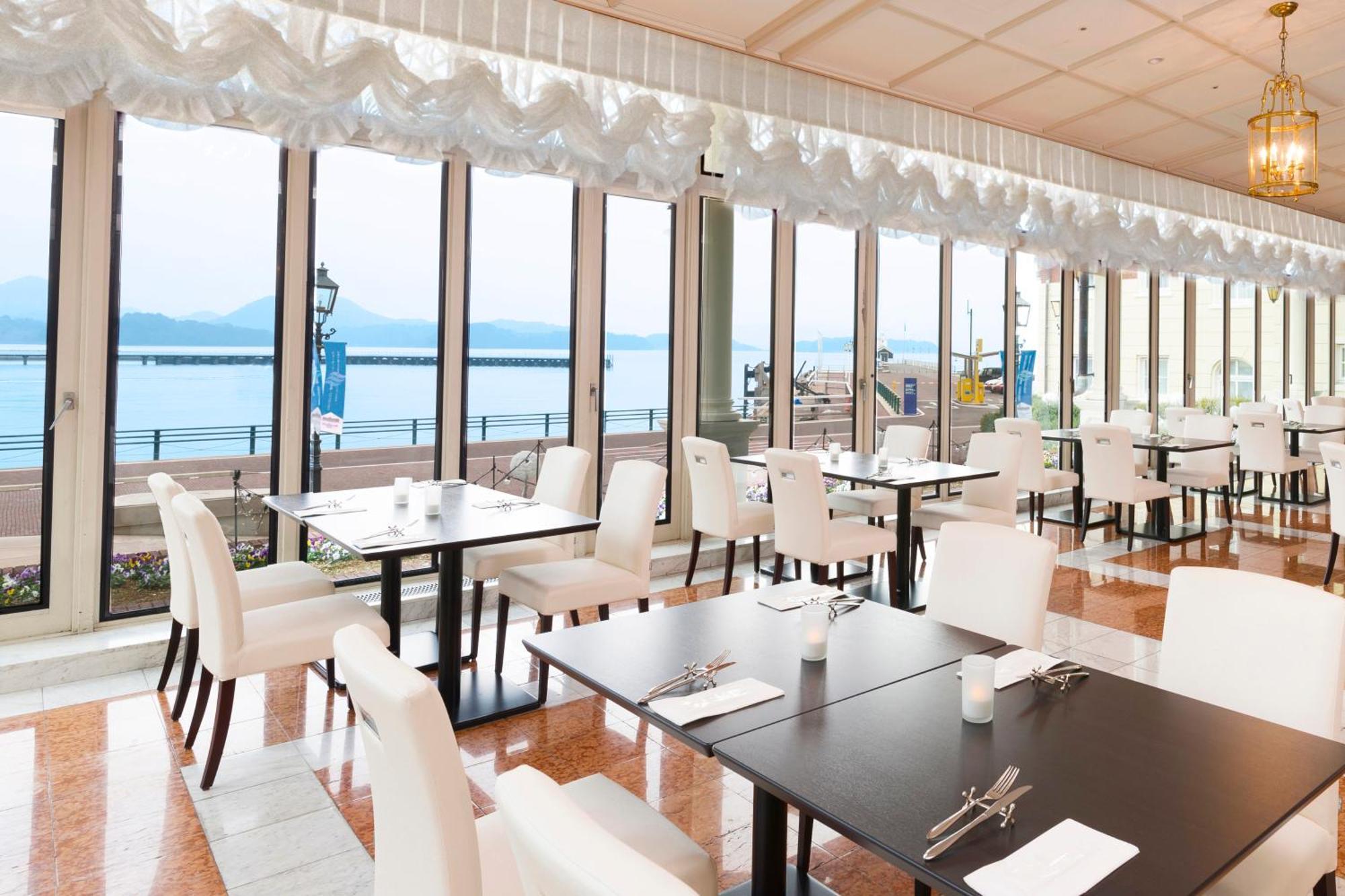 Hotel Den Haag Huis Ten Bosch Sasebo Eksteriør bilde Restaurant