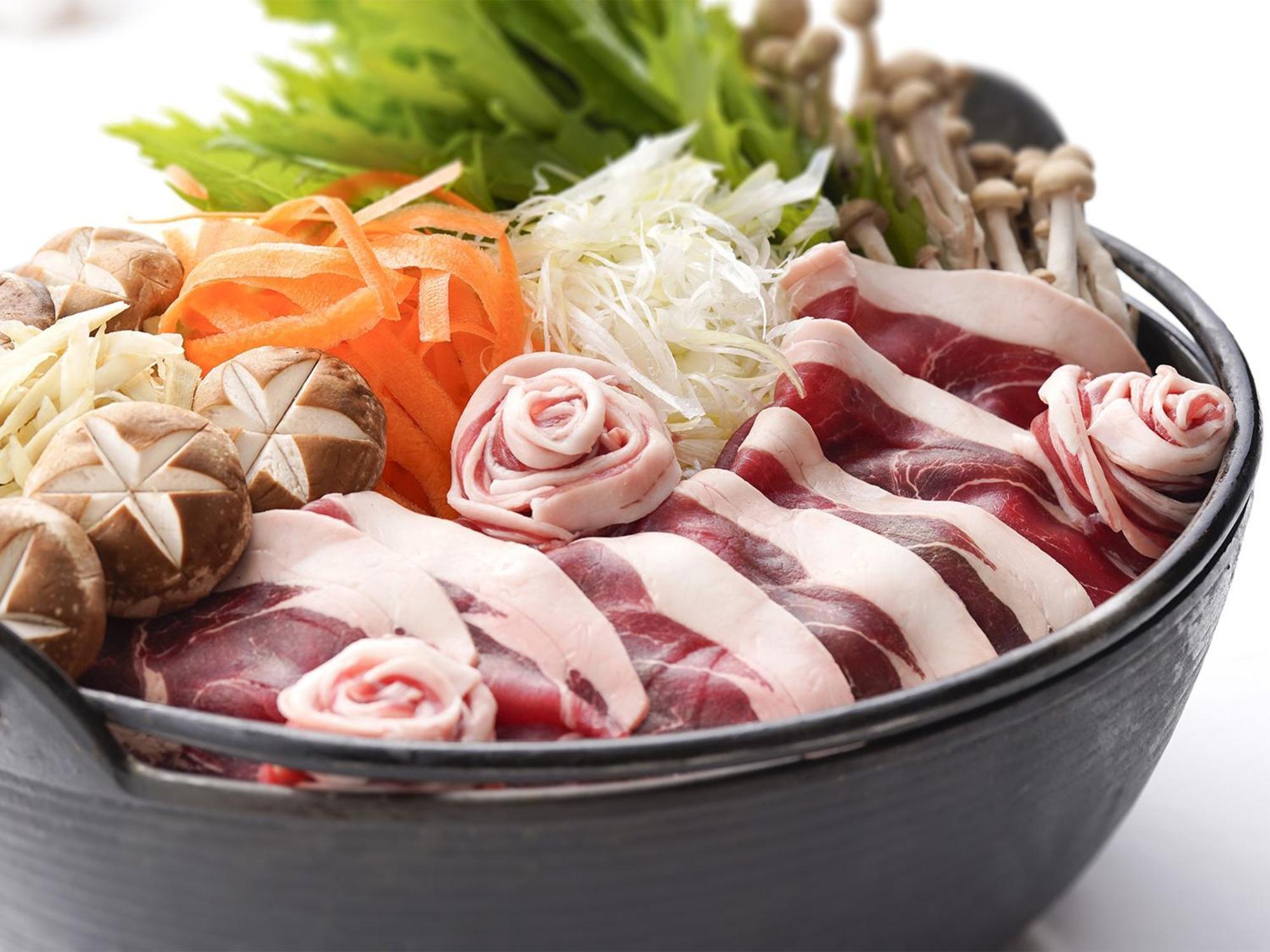 Hotel Den Haag Huis Ten Bosch Sasebo Eksteriør bilde Ingredients for hot pot