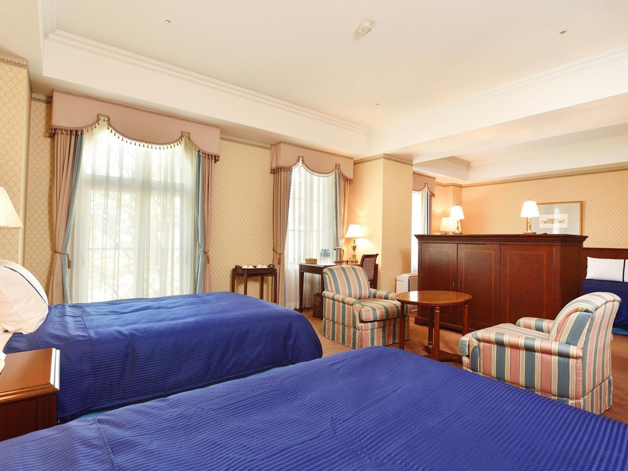 Hotel Den Haag Huis Ten Bosch Sasebo Eksteriør bilde A room at the hotel