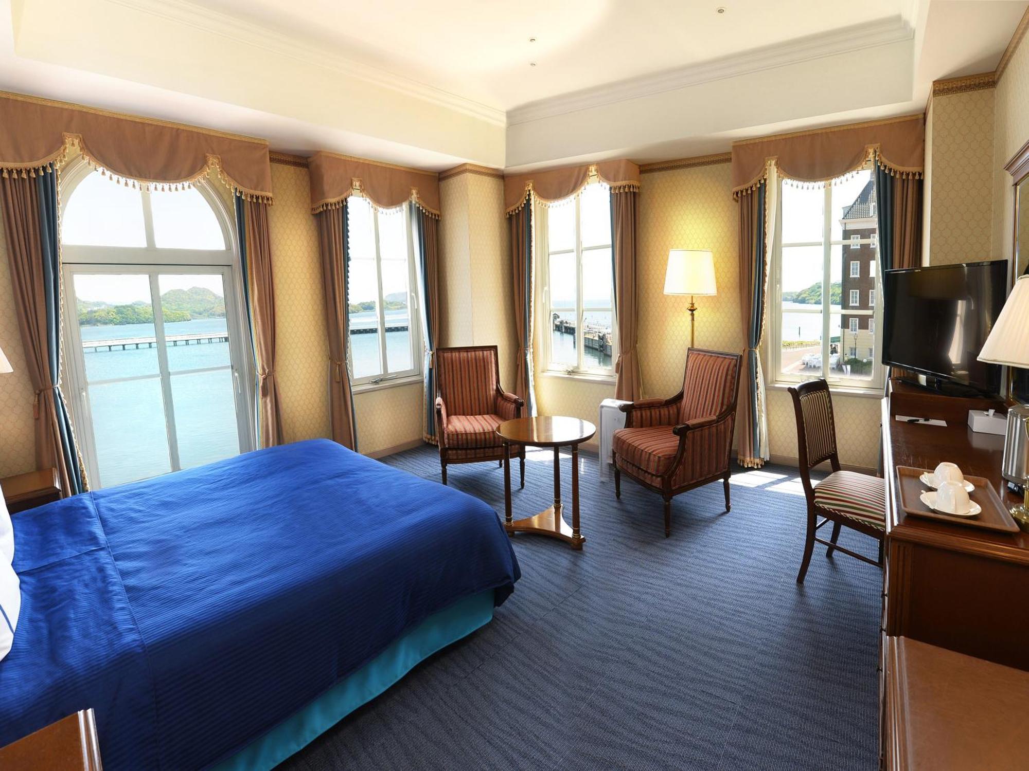 Hotel Den Haag Huis Ten Bosch Sasebo Eksteriør bilde A room at the hotel